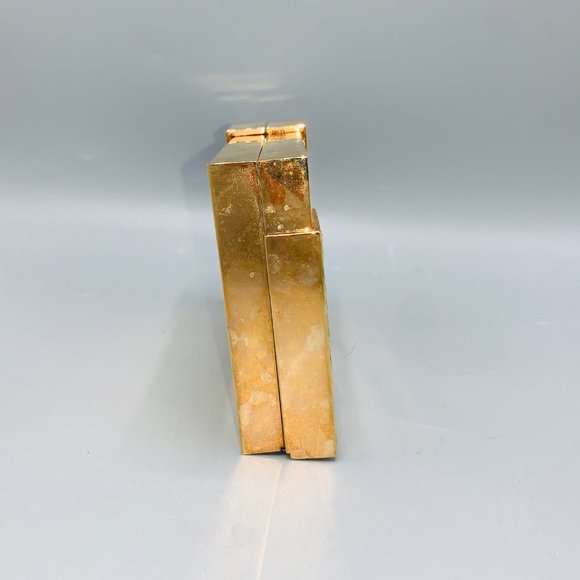 Lee Savage Hard Shell Rose Gold Metal Clutch - Picture 4 of 7